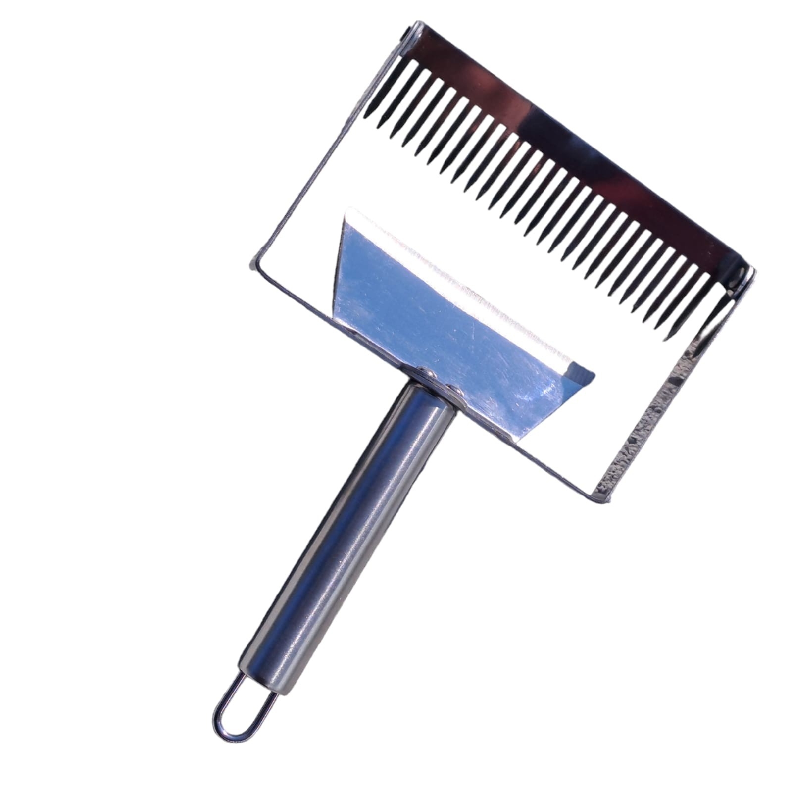 DESOPERCULADOR RASTRILLO ACERO INOX. 26 DIENTES N°7