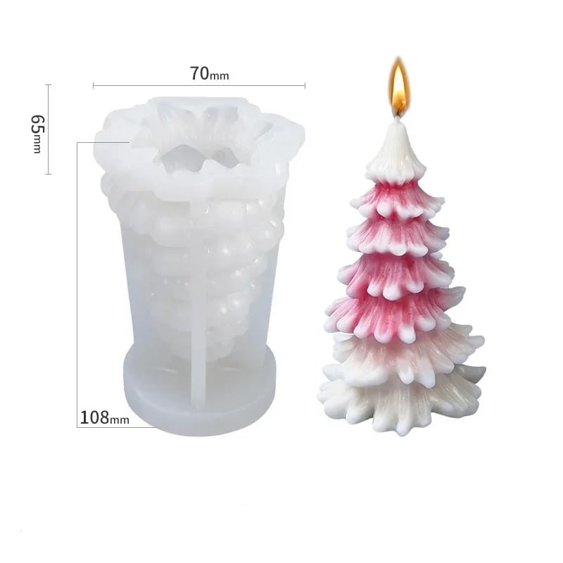 MOLDE SILICONA NAVIDAD