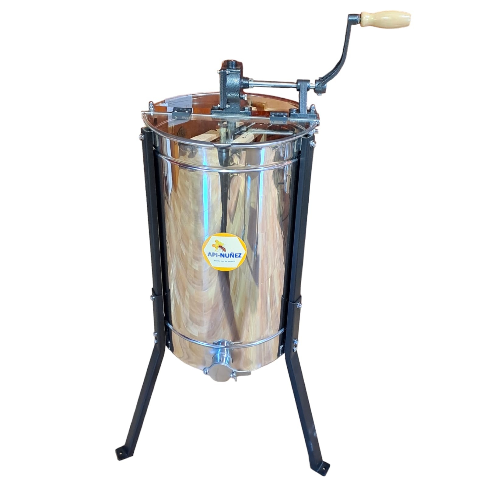 CENTRIFUGA MIEL MANUAL 2/4 MARCOS  AC INOX. (LINEA PREMIER)