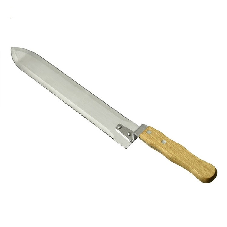 CUCHILLO DESOPERCULADOR EN FRÍO DENTADO Y LISO IMPORTADO