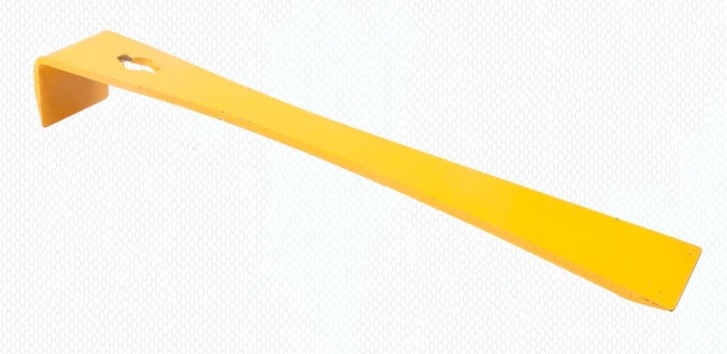 PALANCA ACERO  FORJADO AMARILLA N° 5