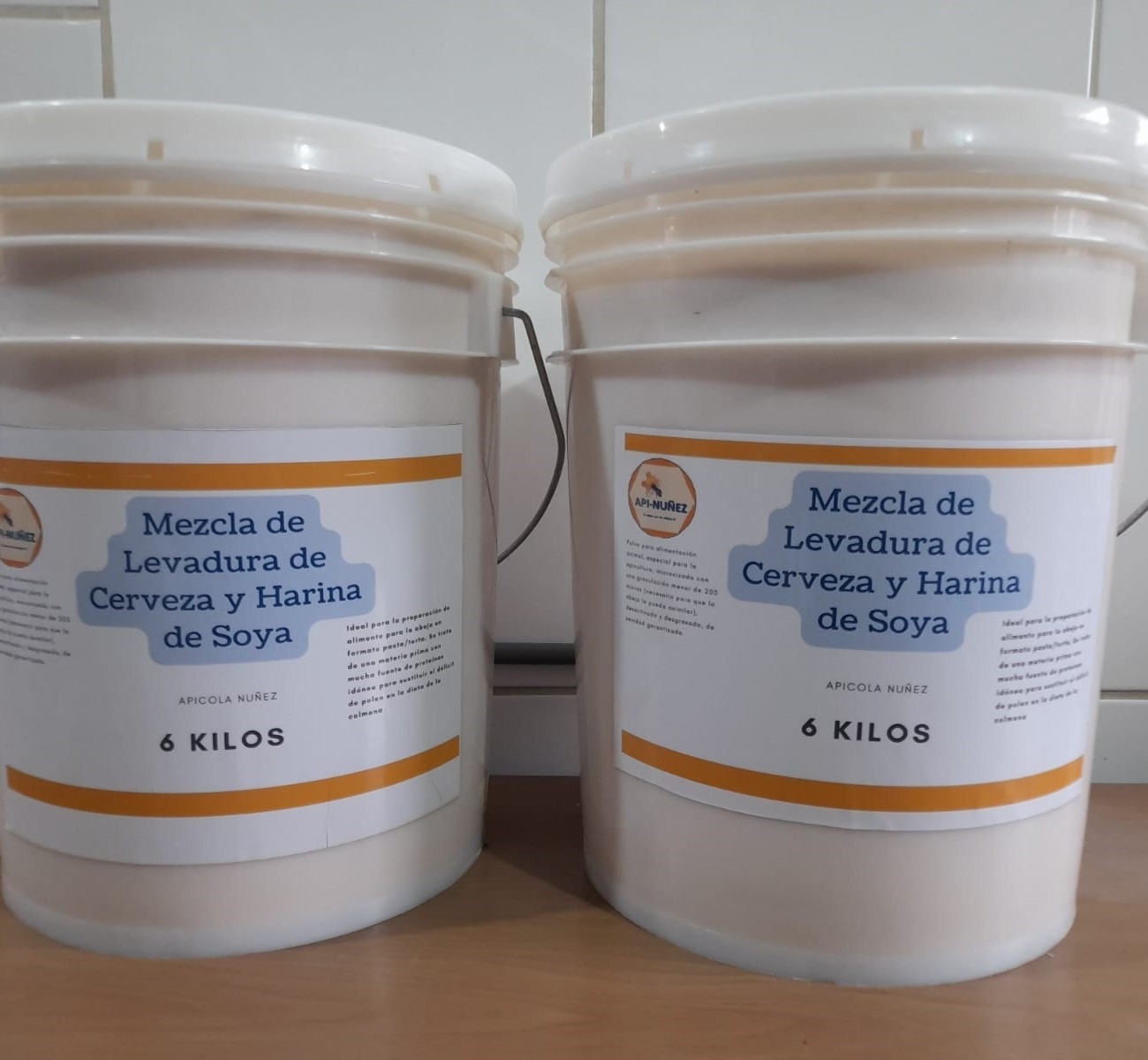MEZCLA DE LEVADURA DE CERVEZA Y HARINA DE SOYA 6 KILOS