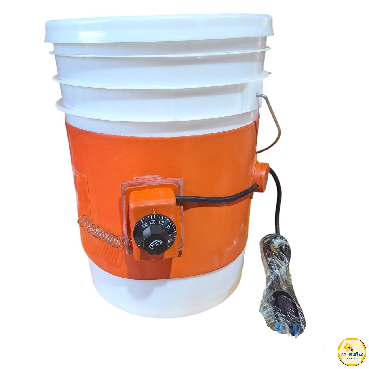 CINTURON ELÉCTRICO  220V 86 cm x 20 cm, BALDE DE 20 LTS