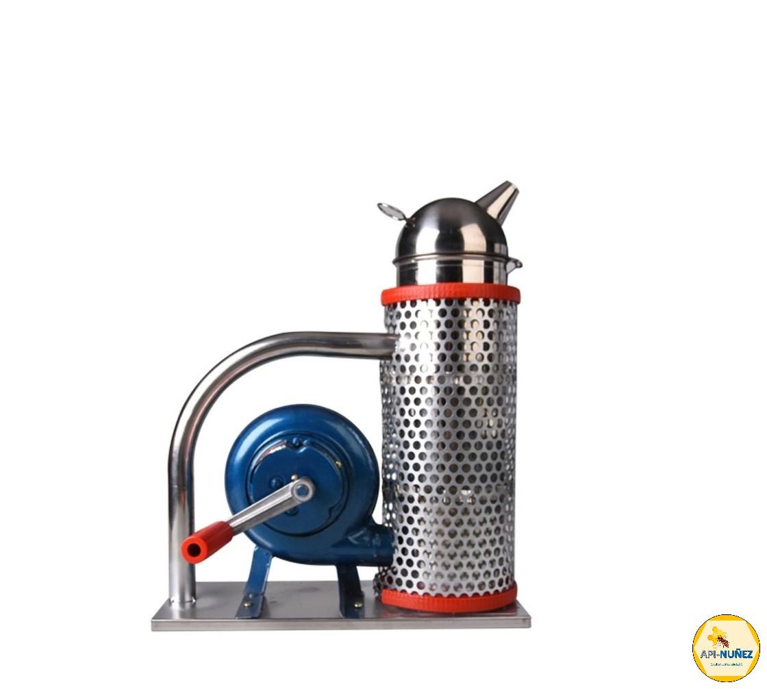 AHUMADOR AC.INOX. CON SOPLADOR DE MANIVELA