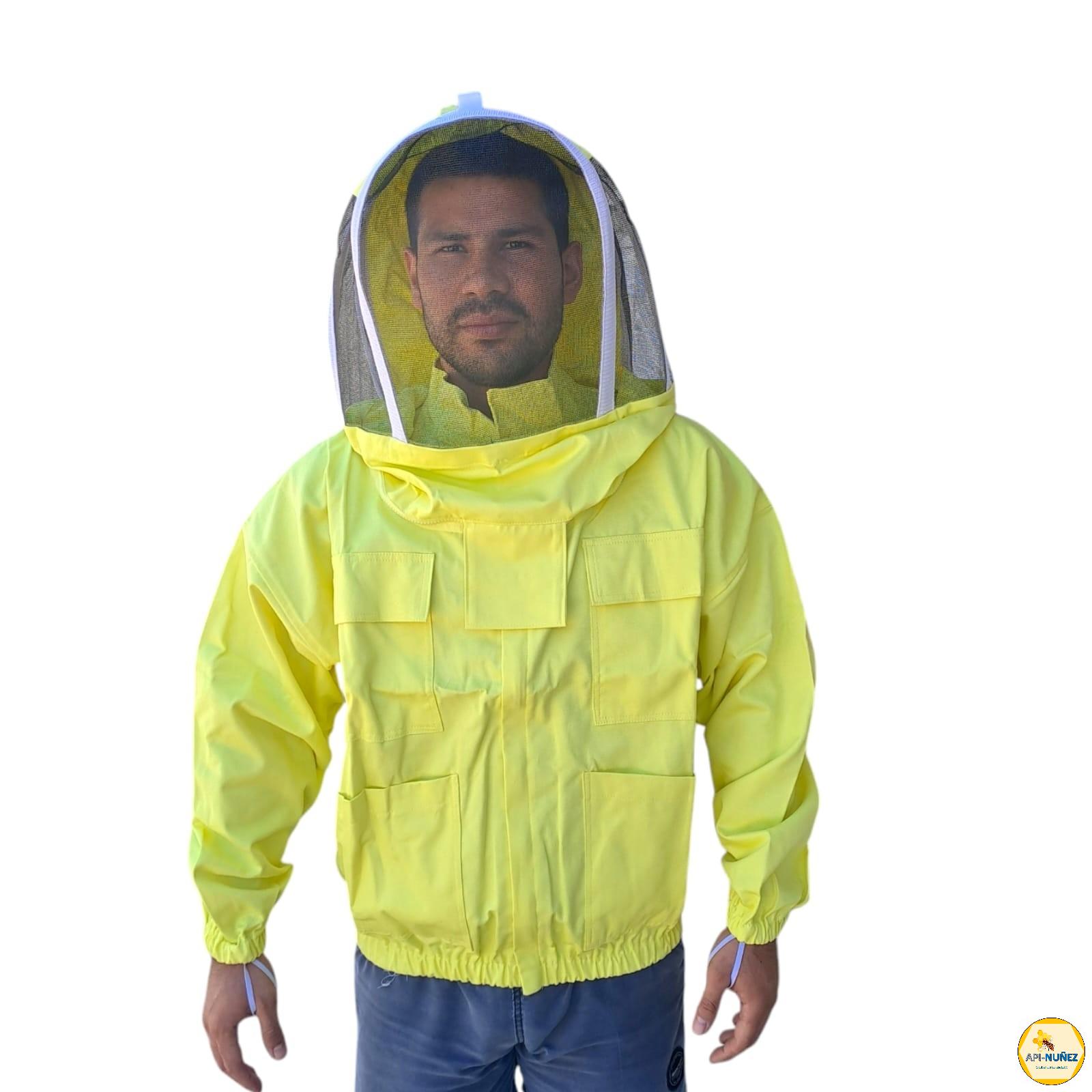 CHAQUETA APICULTOR VELO MONJITA AMARILLA 