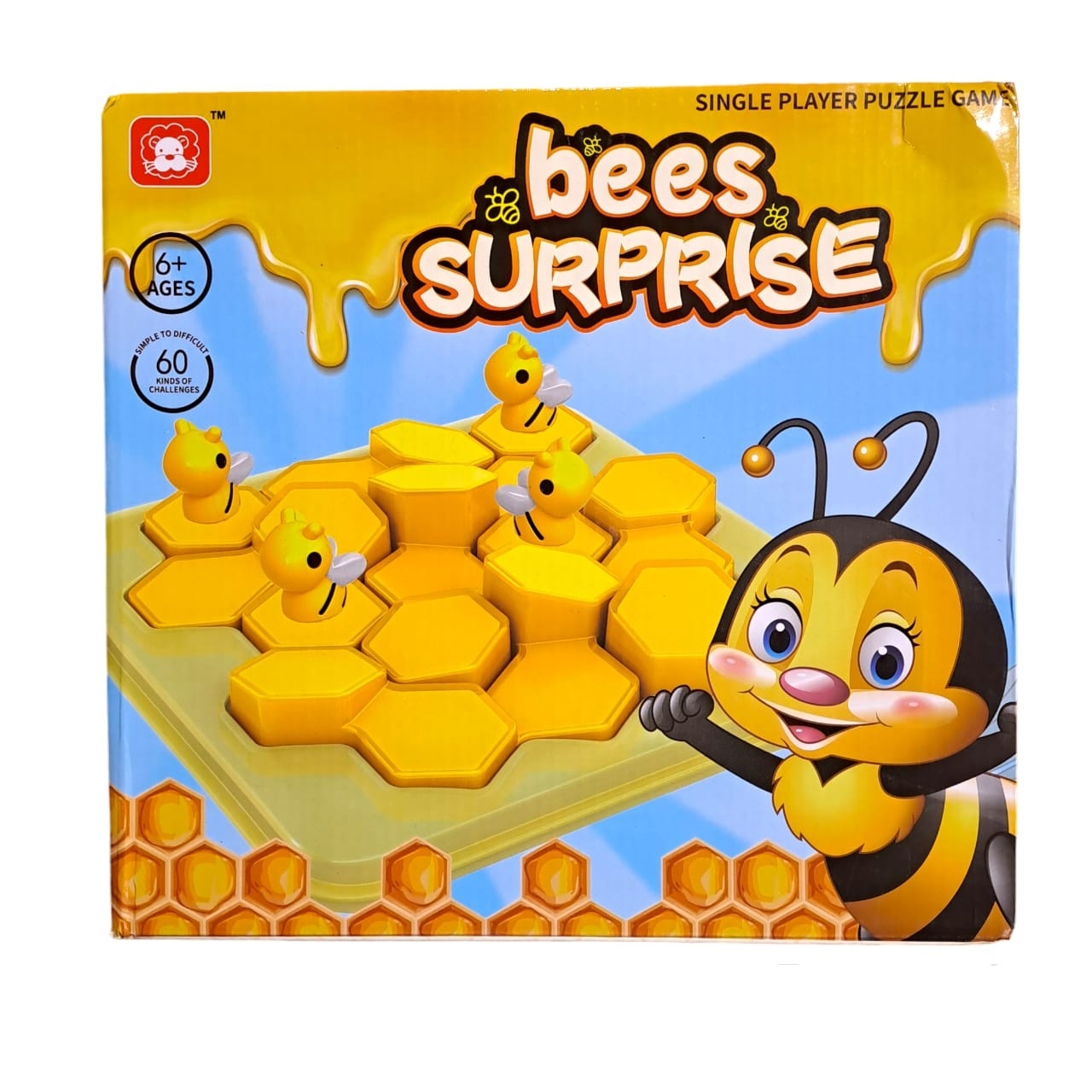 ROMPECABEZA DE ABEJA, EJERCITA LA LOGICA
