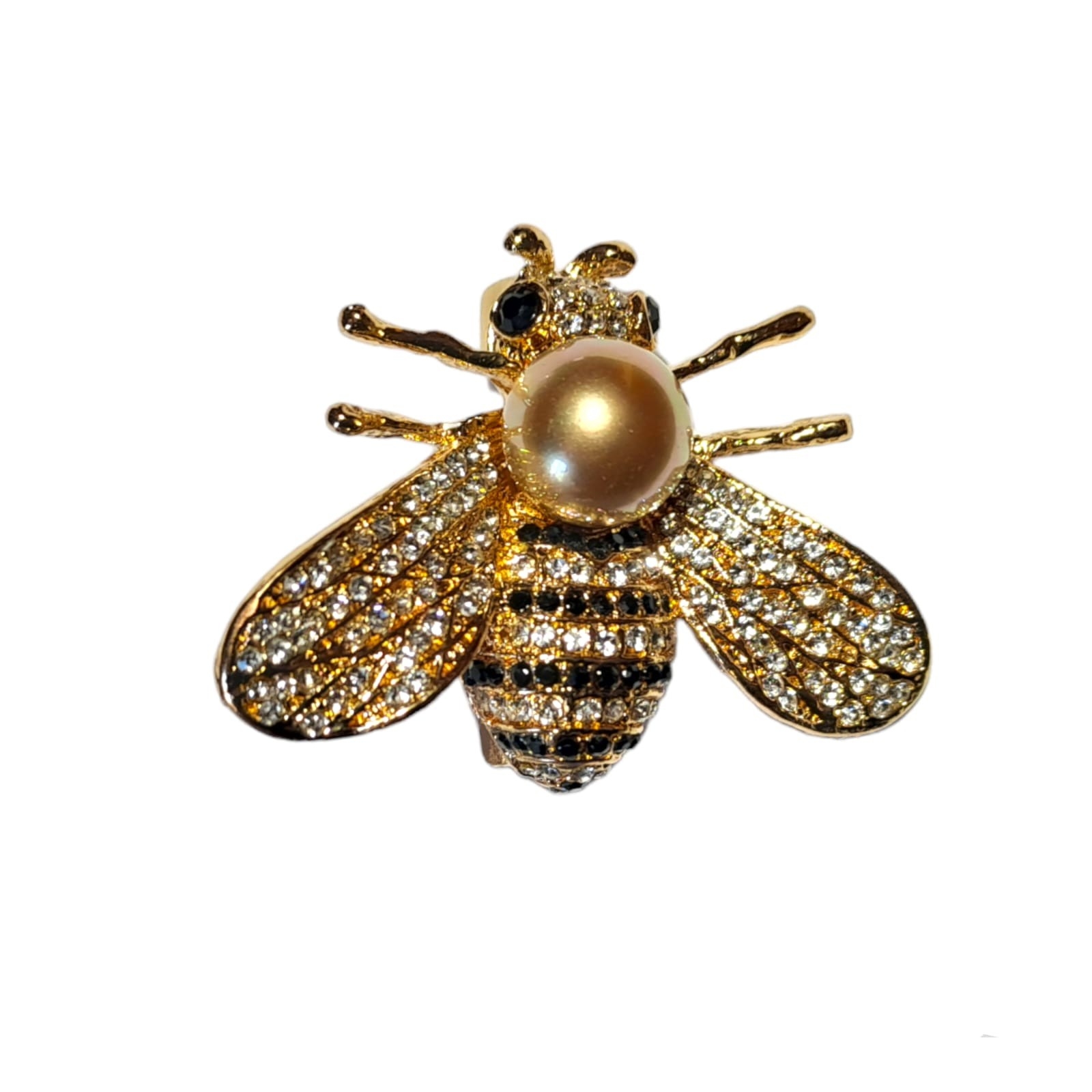 PINS DORADO ABEJA N°8 APINUÑEZ
