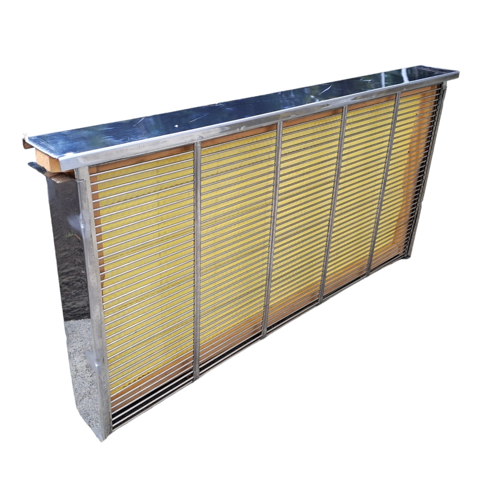 CAJA EXCLUIDORA DE REINAS PARA 1 MARCOS ACERO INOX.