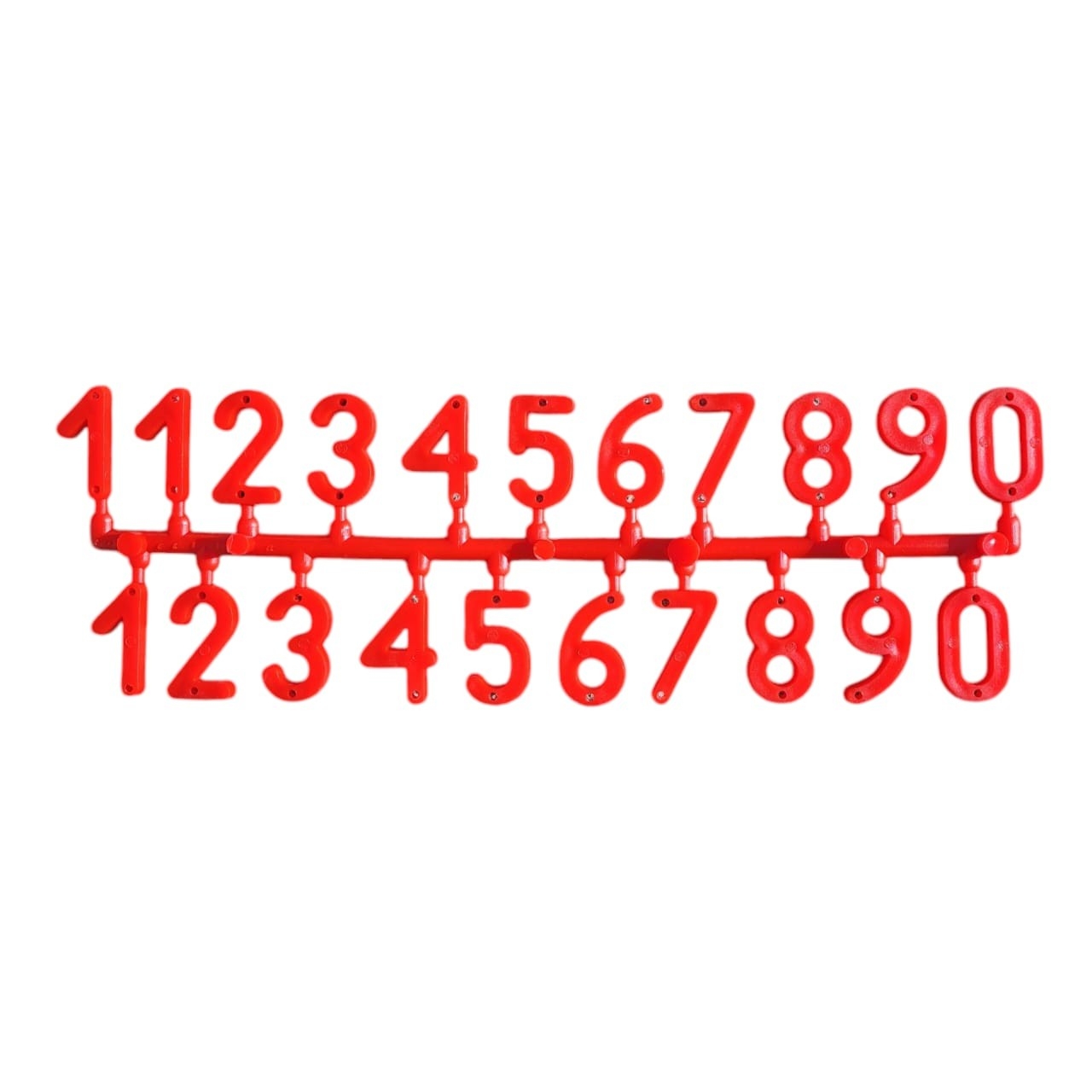 NUMERACIÓN DE PLASTICO 0-10