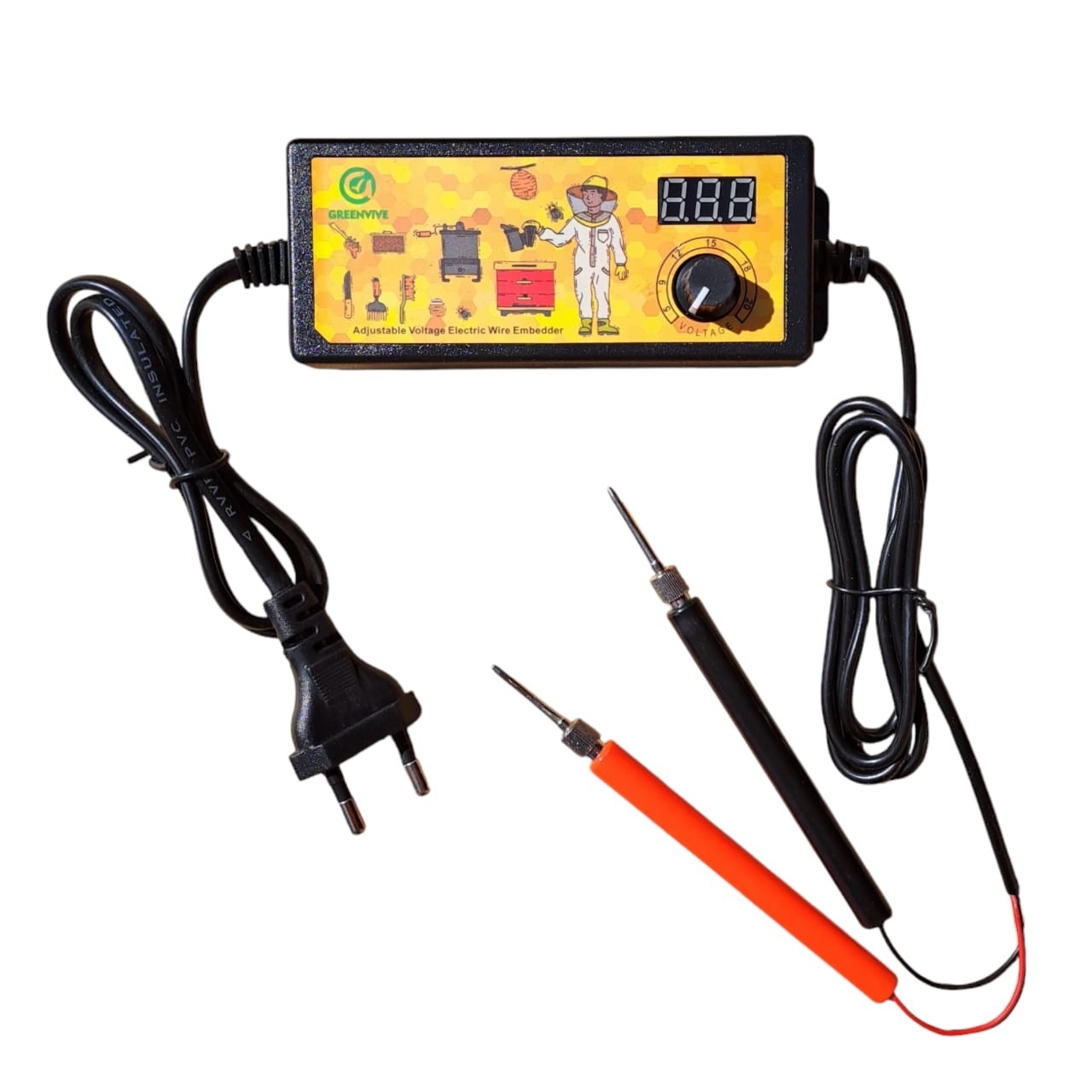 INCRUSTADOR DE CERA ELÉCTRICO 24 V (2.5A 60W) API-NUÑEZ
