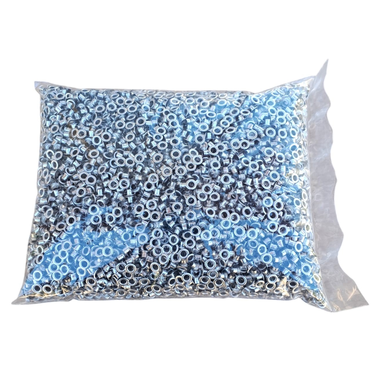BOLSA DE OJETILLOS PLATA 10.000 UNIDADES (4.5 MM)