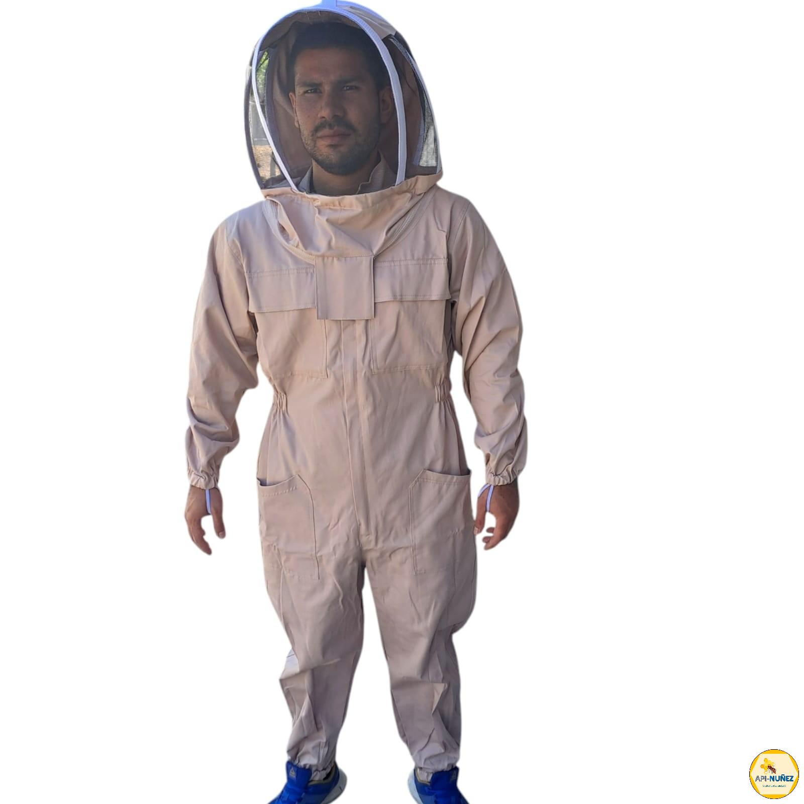 OVEROL DE ALGODON BEIGE VELO MONJITA