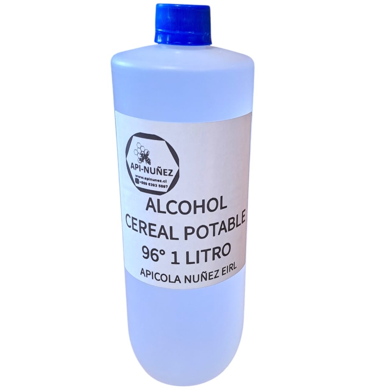 ALCOHOL ETANOL CEREAL POTABLE 96% 1 LITRO