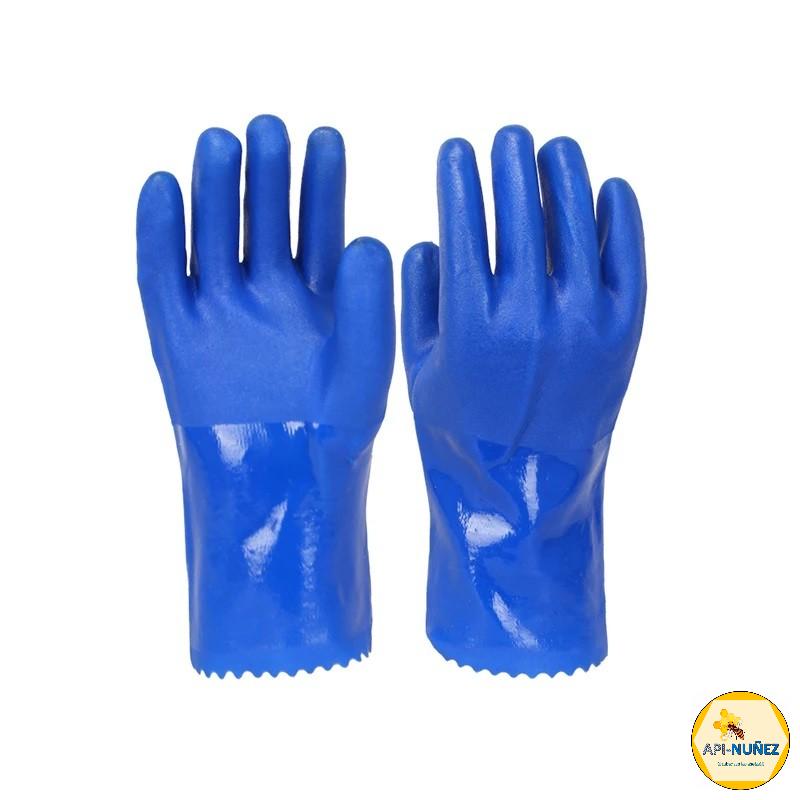 GUANTE DE GOMA COLOR AZUL API-NUNEZ