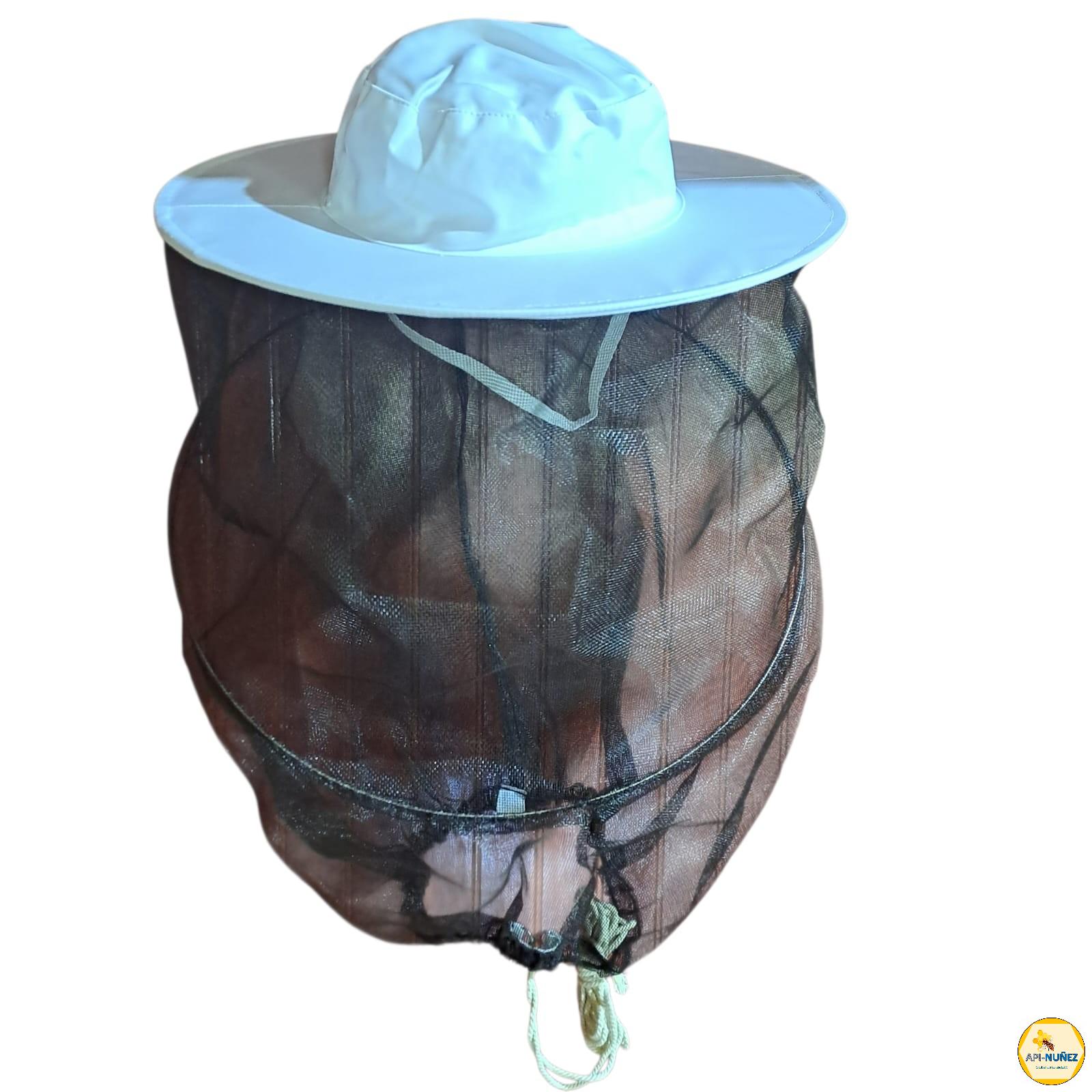 VELO APICULTOR(A) REDONDO CON MALLA 360°